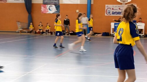 Filles moins de 13 contre Livradois Fores Handball Club 14 janvier