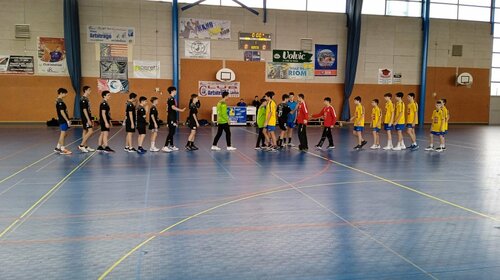 Moins de 15 (2) contre Chatel Handball Club 14 janvier
